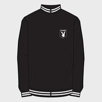 Zip-front jacket in black – bustleclothing.shop
